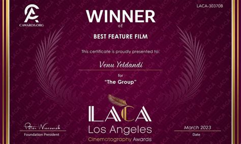 Balagam Wins Best Feature Film, Best Cinematography Awards At LACA