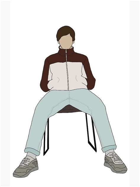 Louis Tomlinson Colored Outline Drawing Sticker For Sale By Linas