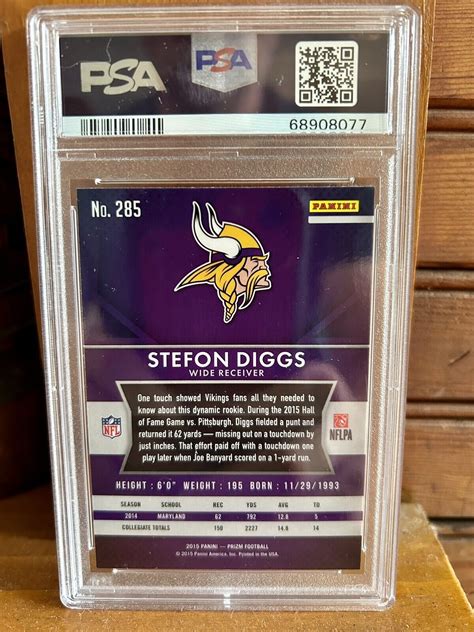 Panini Prizm Rookies Stefon Diggs Rc For Sale Online Ebay