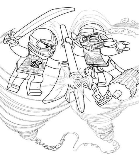 Omalovánka Kai Lego Ninjago Roztomilý k vytisknutí zdarma