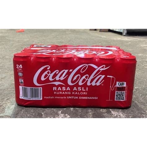 Coca Cola Less Calories Rasa Asli 320ml X 24 Shopee Malaysia