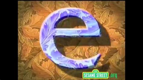 Sesame Street Chant E Youtube