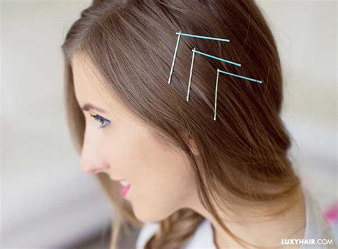 Hairstyles With Bobby Pins Trendy Ways To Wear A Bobby Pin Luxy® Hair