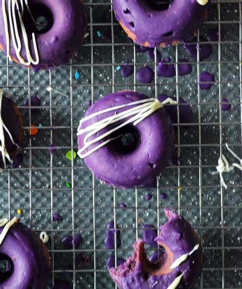 Baked Ube Mochi Donuts Small Batch Cook With Chung