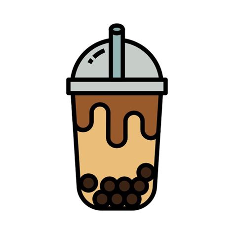 Bubble Tea Sticker PNG Images (Transparent HD Photo Clipart) in 2024 ...