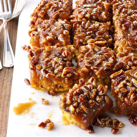 Caramel Pecan Pumpkin Pull Aparts Recipe Taste Of Home