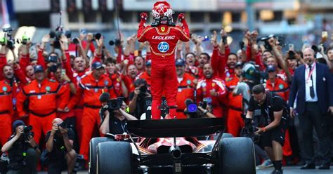 Charles Leclerc Vence Pela Primeira Vez O Gp De M Naco E Se Consolida