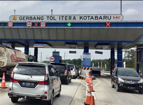 1 2 Juta Lebih Kendaraan Melintasi Jalan Tol Trans Sumatera Selama