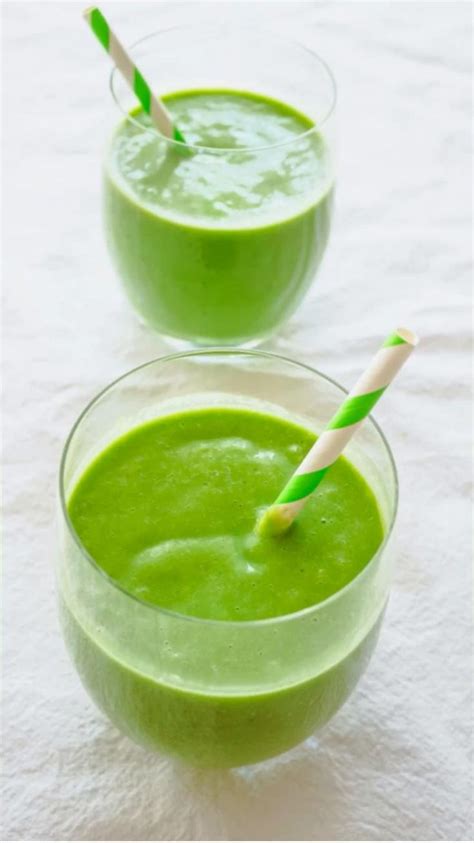 Grüner Smoothie grün und trotzdem lecker Gesunde smoothie rezepte