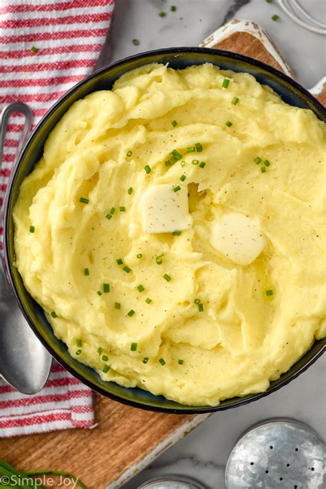 Mashed Potatoes Recipe - Simple Joy