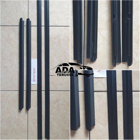 Jual Karet Pelipit Kaca Luar Ori Hitam Toyota Agya Ayla Daihatsu Sigra