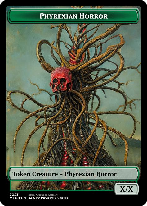 Phyrexian Horror Tokens Big Project Finished Rmtg