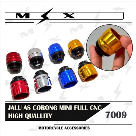 Jual Jalu As Mini Roda Depan Full Cnc Model Corong Beat Mio Scoopy