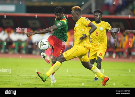 André Frank Zambo Anguissa of Cameroon during Cameroon against Ethiopia