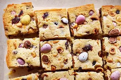 Easter Mini Egg Traybake Recipe | Waitrose & Partners