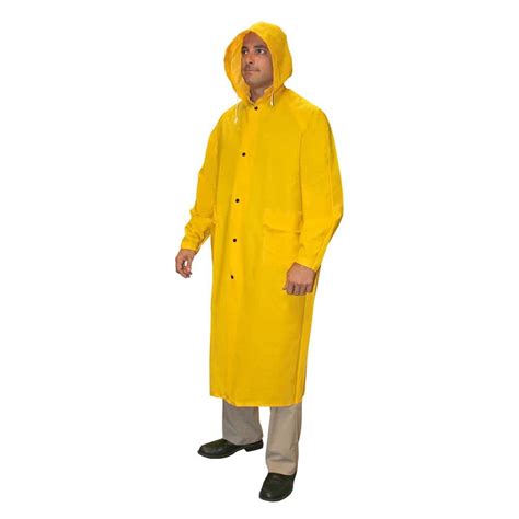 Cordova Renegade Medium Yellow Rain Coat 2-Piece with Corduroy Collar ...