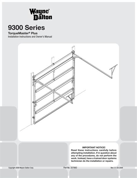 Wayne Dalton Garage Door Manual Dandk Organizer