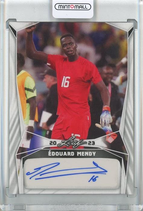 ミントモール MINT 池袋店 2023 Leaf Soccer Edouard Mendy Autograph