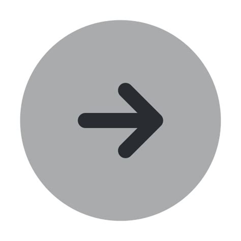 Arrow Right Icon In Iconsax Vol1 Bulk