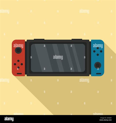 Nintendo Switch Icon Flat Illustration Of Nintendo Switch Vector Icon For Web Design Stock