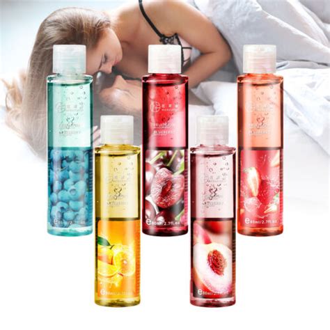 Edible Fruit Flavor Sex Lubricant Gel Lube Water Based Oral Sexual