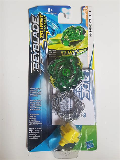 Beyblade Burst Turbo Toupie Hasbro Slingshock Poison X Hyrus H Boite