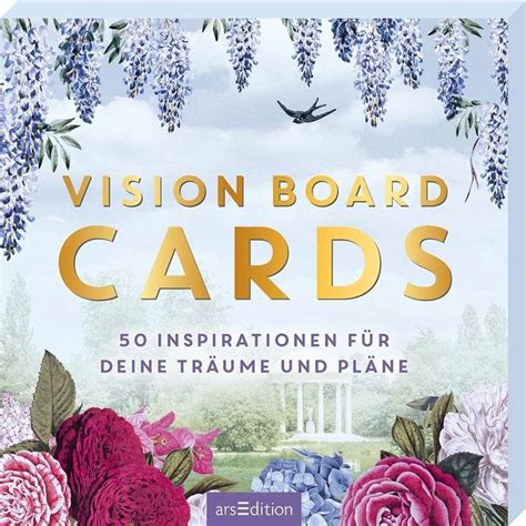 Vision Board Cards 50 Inspirationen Für Deine Träume Und Pläne • Pris