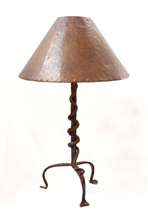 Wrought Iron Table Lamp Bases Large Wrought Iron Style Three Leg