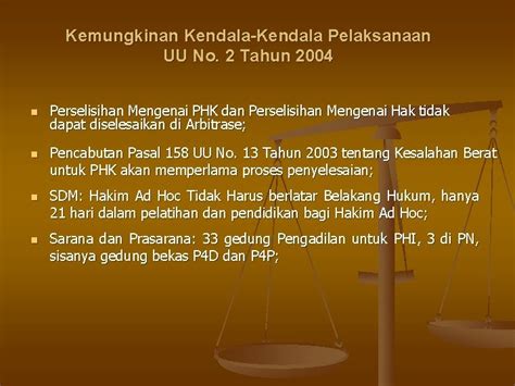 Uu No Tahun Tentang Penyelesaian Perselisihan