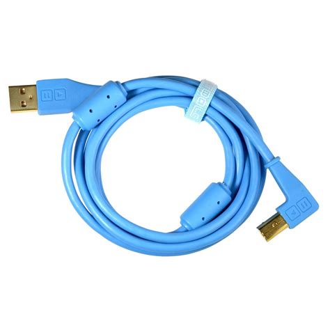 Dj Tech Tools Chroma Angled Usb B Cable M Blue Gear Music