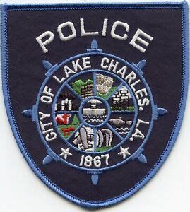 LAKE CHARLES LOUISIANA POLICE PATCH | eBay