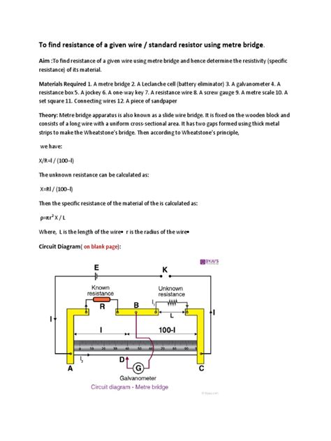 Experiment 2 | PDF | Electrical Resistance And Conductance | Wire