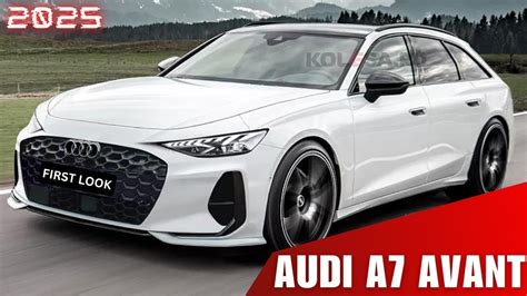 2025 Audi A7 Avant First Look Renderings Hybrid Details Spy