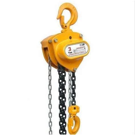 Mild Steel Motorized Chain Pulley Block For Single Grinder Crane