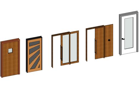 Revit doors families (part 2)