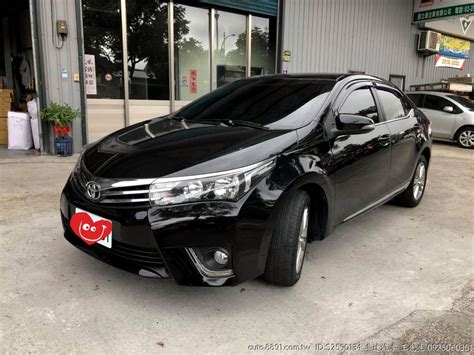 Toyota豐田 Corolla Altis 《車達汽車》2015年altis 18國民神車，全車無待修可全額貸款超額貸款