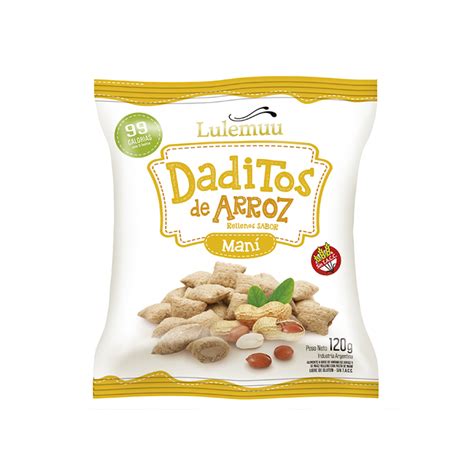 DADITOS D ARROZ SABOR MANI LULEMUU 120G Superseis Online