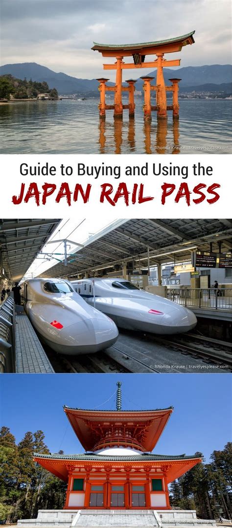 Two Pictures With The Words Guide To Buying And Using The Japan Rail Pass