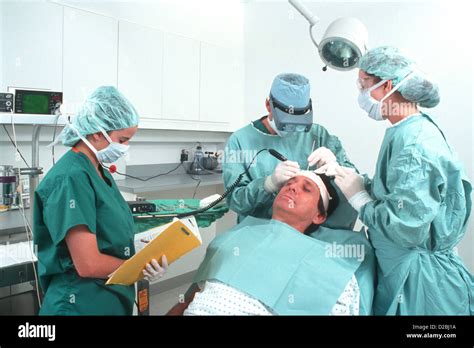 Hair Transplant Procedure Stock Photo - Alamy