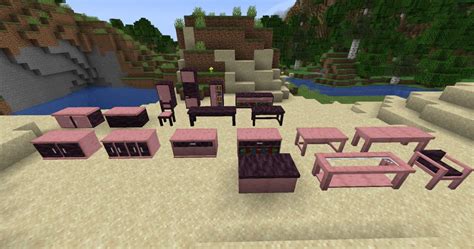 Macaws Furniture Meubles Sur Mesure Mod Minecraft