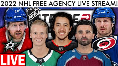 Nhl Free Agency Live Stream Big Trades Revealed Nhl Trade