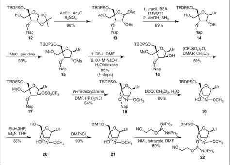 Figure From Synthesis Of Bridged Nucleosides Using A New