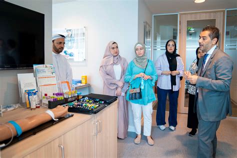 Msc Students Visit The Simulation Center At The Division Of Medication