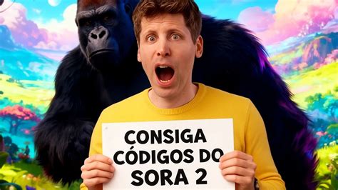 Como Conseguir Um Convite Para O Novo Sora - COMO ACESSAR O SORA 2! COMO CONSEGUIR CONVITE PARA O SORA 2 DA OPENAI ...