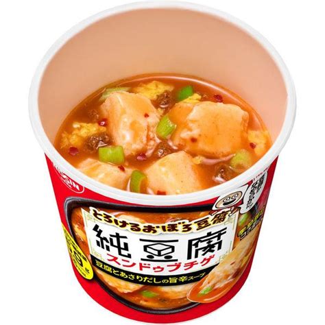 日清食品 とろけるおぼろ豆腐 純豆腐 スンドゥブチゲ 3個 P135570lohaco Yahoo店 通販 Yahooショッピング