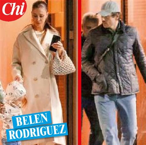 Belen Rodriguez paparazzata con Angelo Edoardo Galvano per Chi è lui