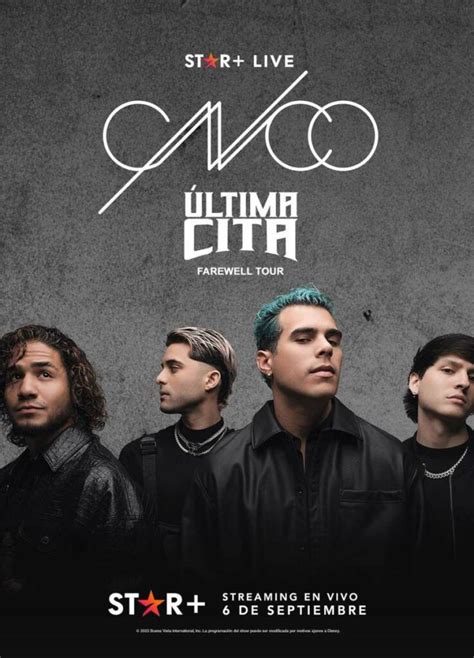 Dónde ver el concierto de CNCO Última cita de hoy en el Auditorio