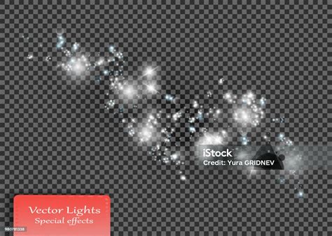 percikan putih  bintangbintang berkilauan efek cahaya khusus