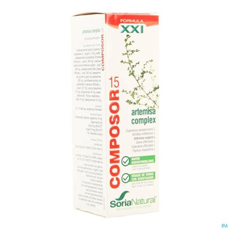 Soria Composor N Artemisia Complex Xxi Ml Apotheek Online