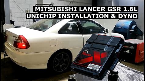 Mitsubishi Lancer GSR Unichip ECU Remap Installation Tuning YouTube